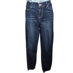 Paige Womens Blue Jeans Size 29 Verdugo Ankle Dark Wash Stretch Denim Whiskering